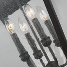 Studio de confort visuel Canada - OL14409SBL - Quatre lampes Suspension - Galène - Sable