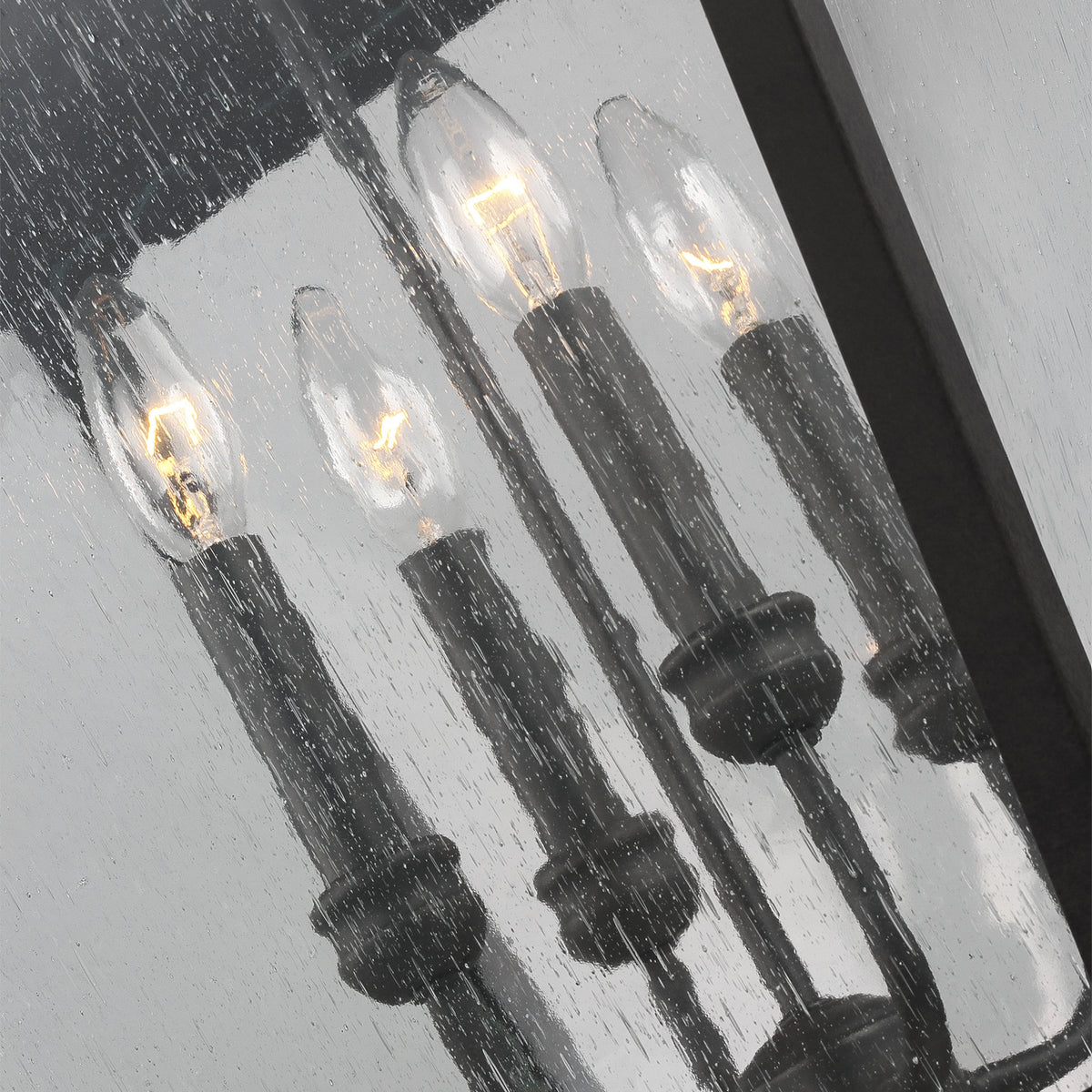 Studio de confort visuel Canada - OL14409SBL - Quatre lampes Suspension - Galène - Sable
