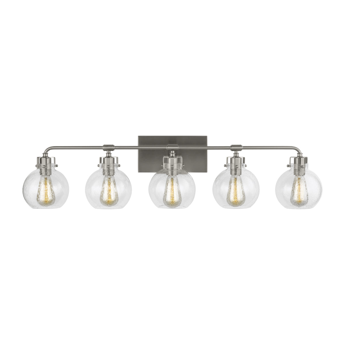 Visual Comfort Studio Canada - VS24405SN - Five Light Vanity - Clara - Satin Nickel