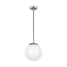 Visual Comfort Studio Canada - 602093S-04 - LED Pendant - Leo - Hanging Globe - Satin Aluminum