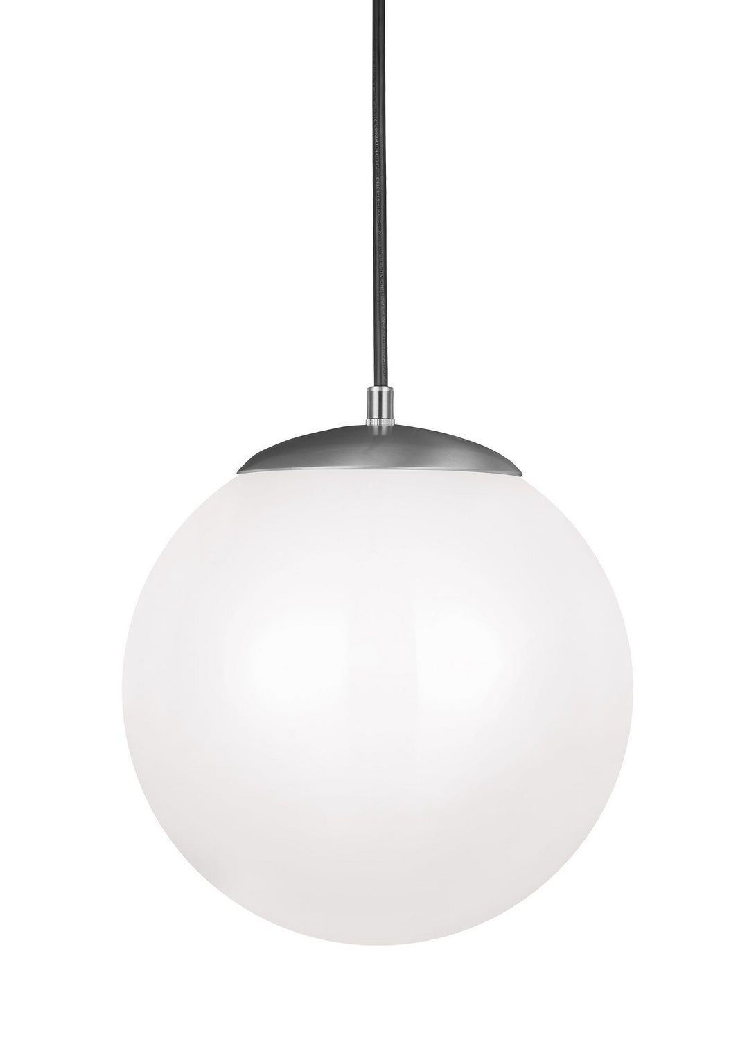 Visual Comfort Studio Canada - 602293S-04 - LED Pendant - Leo - Hanging Globe - Satin Aluminum