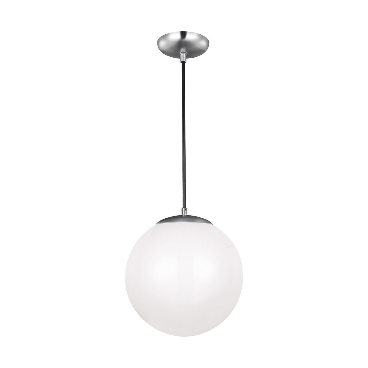 Visual Comfort Studio Canada - 602493S-04 - LED Pendant - Leo - Hanging Globe - Satin Aluminum