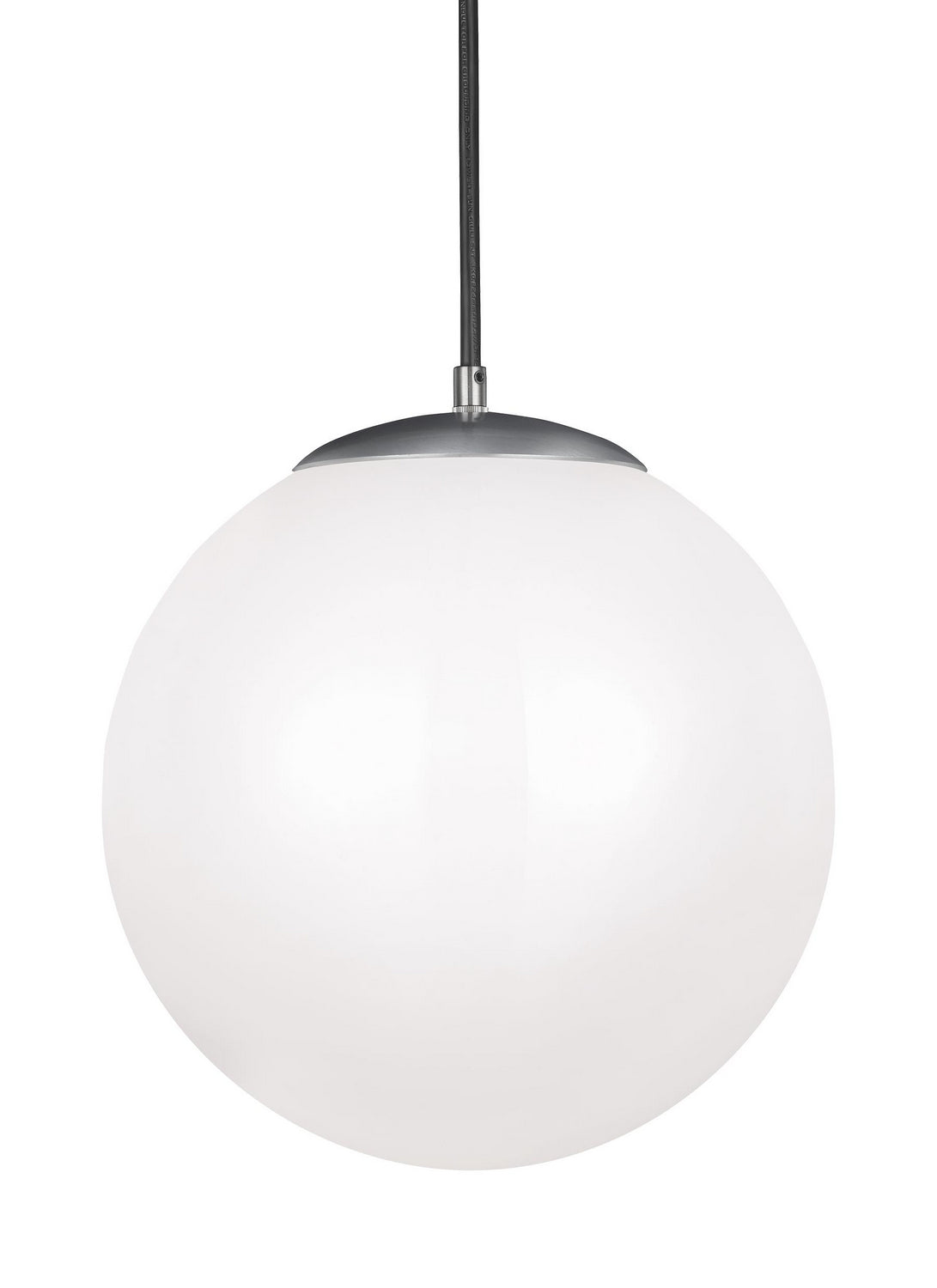 Visual Comfort Studio Canada - 602493S-04 - LED Pendant - Leo - Hanging Globe - Satin Aluminum
