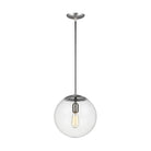 Visual Comfort Studio Canada - 6701801-04 - One Light Pendant - Leo - Hanging Globe - Satin Aluminum