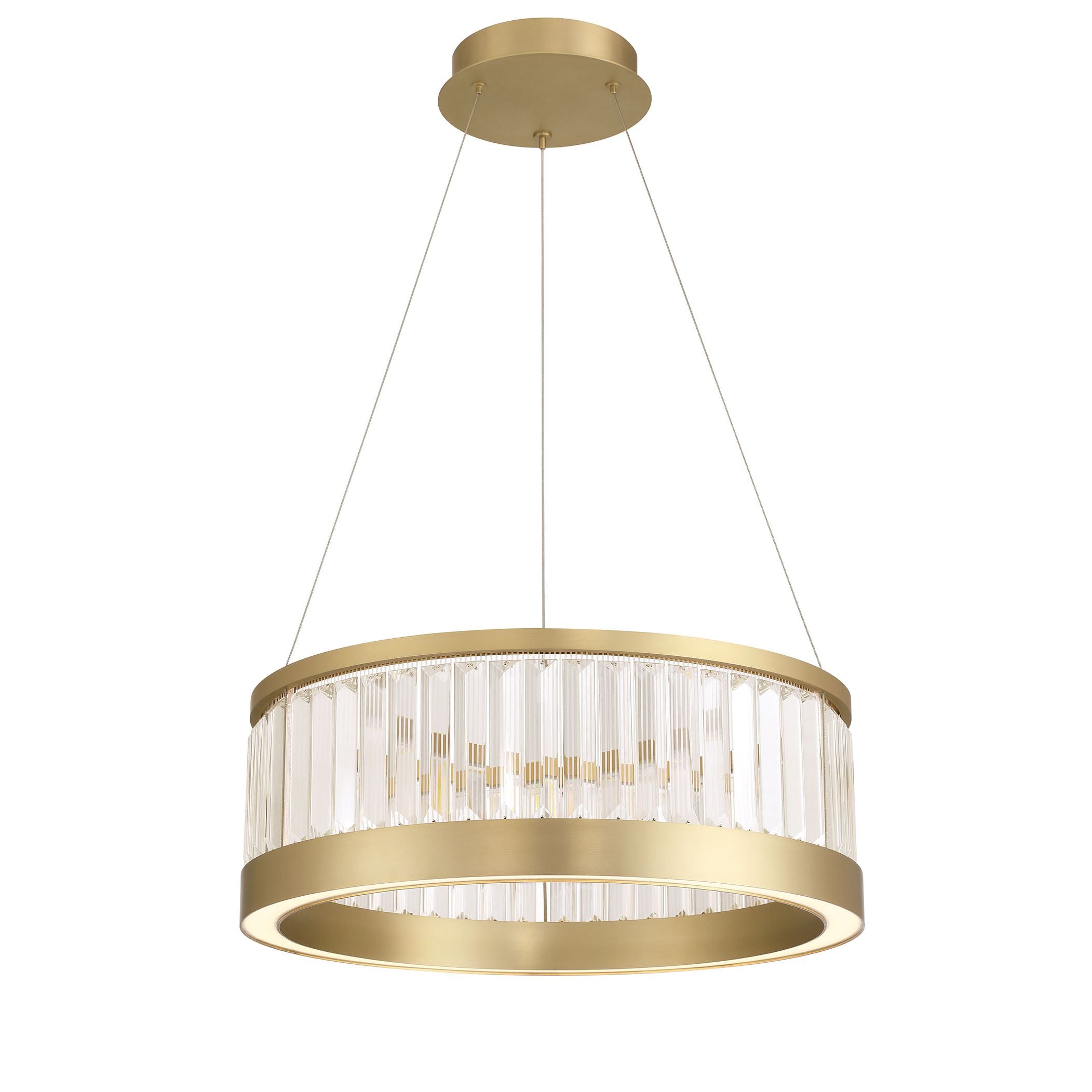 Eurofase 49353-013 Empra LED Cristal Suspension en or