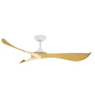Luminaire Maxim Lighting 88754MWTK Keanu 56" intérieur/extérieur Ventilateur  en blanc mat / teck