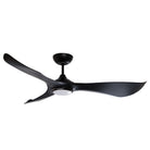 Luminaire Maxim Lighting 88755WTBK Keanu 56" intérieur/extérieur Ventilateur  Kit d'éclairage LED blanc/noir