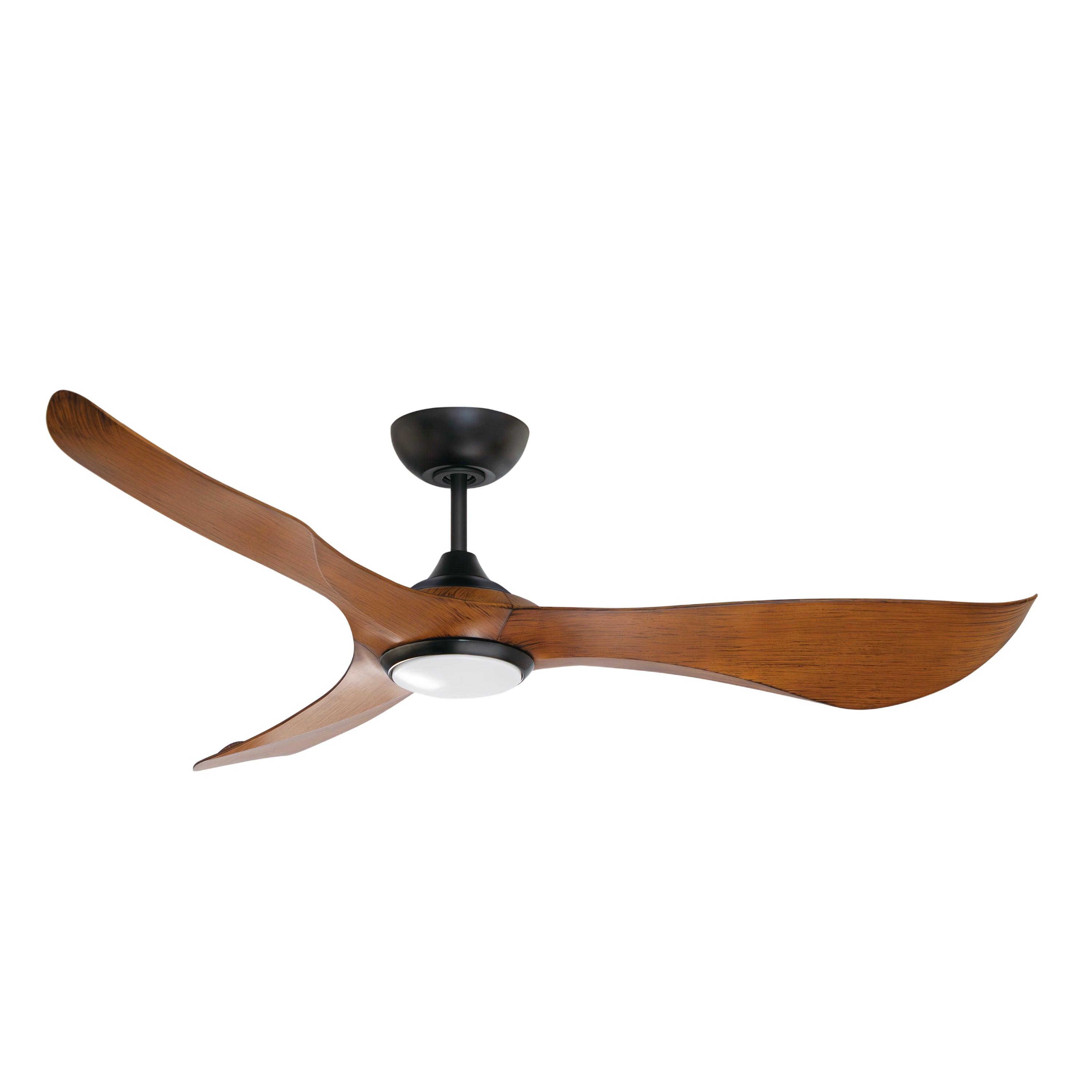 Luminaire Maxim Lighting 88755WTBKWN Keanu 56" intérieur/extérieur Ventilateur  Kit d'éclairage LED noir/noyer