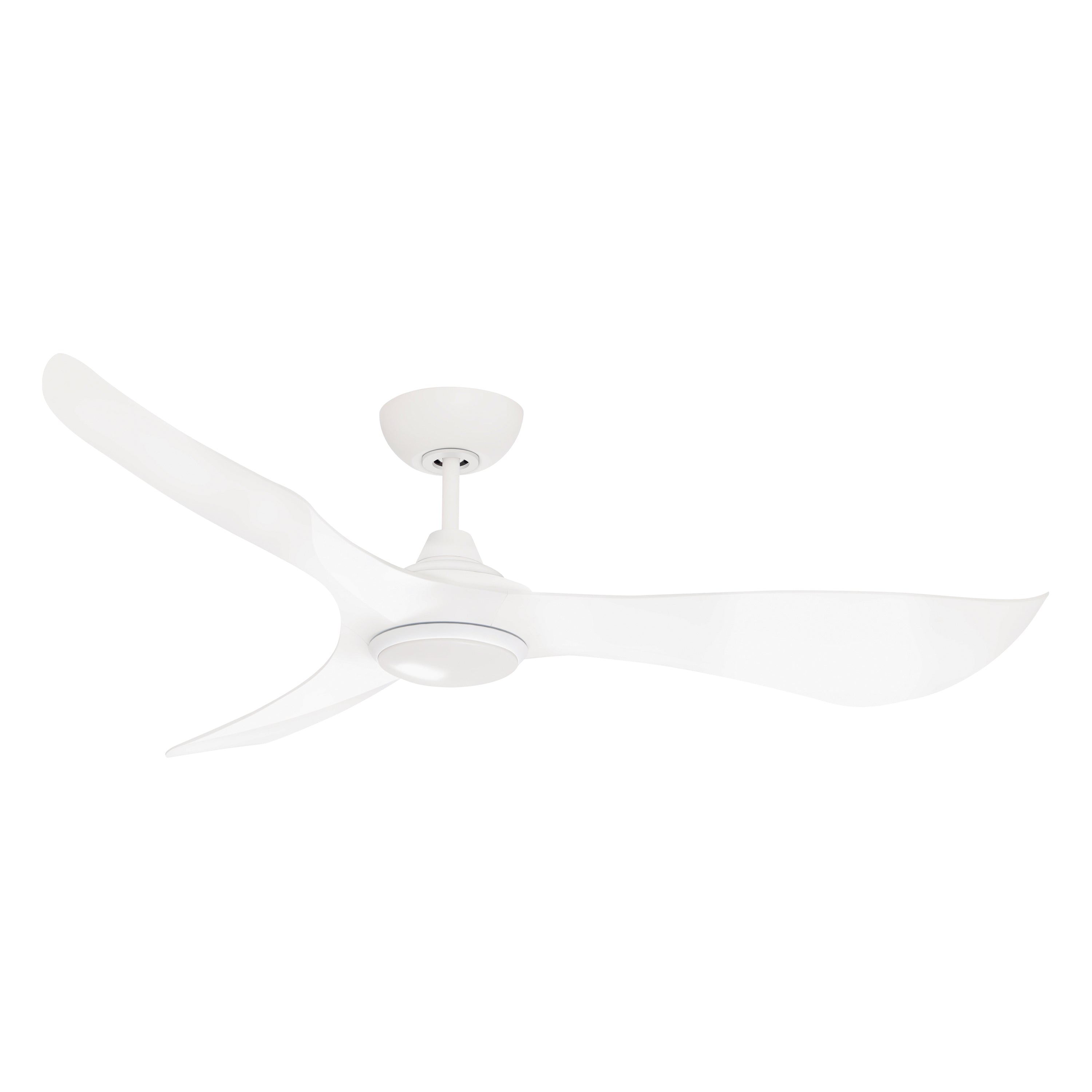 Luminaire Maxim Lighting 88755WTMW Keanu 56" intérieur/extérieur Ventilateur  Kit d'éclairage LED blanc mat