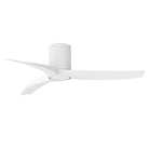 Maxim Lighting 88771WTMW Drifter 52" Lampe d'extérieur Ventilateur  avec LED en blanc mat