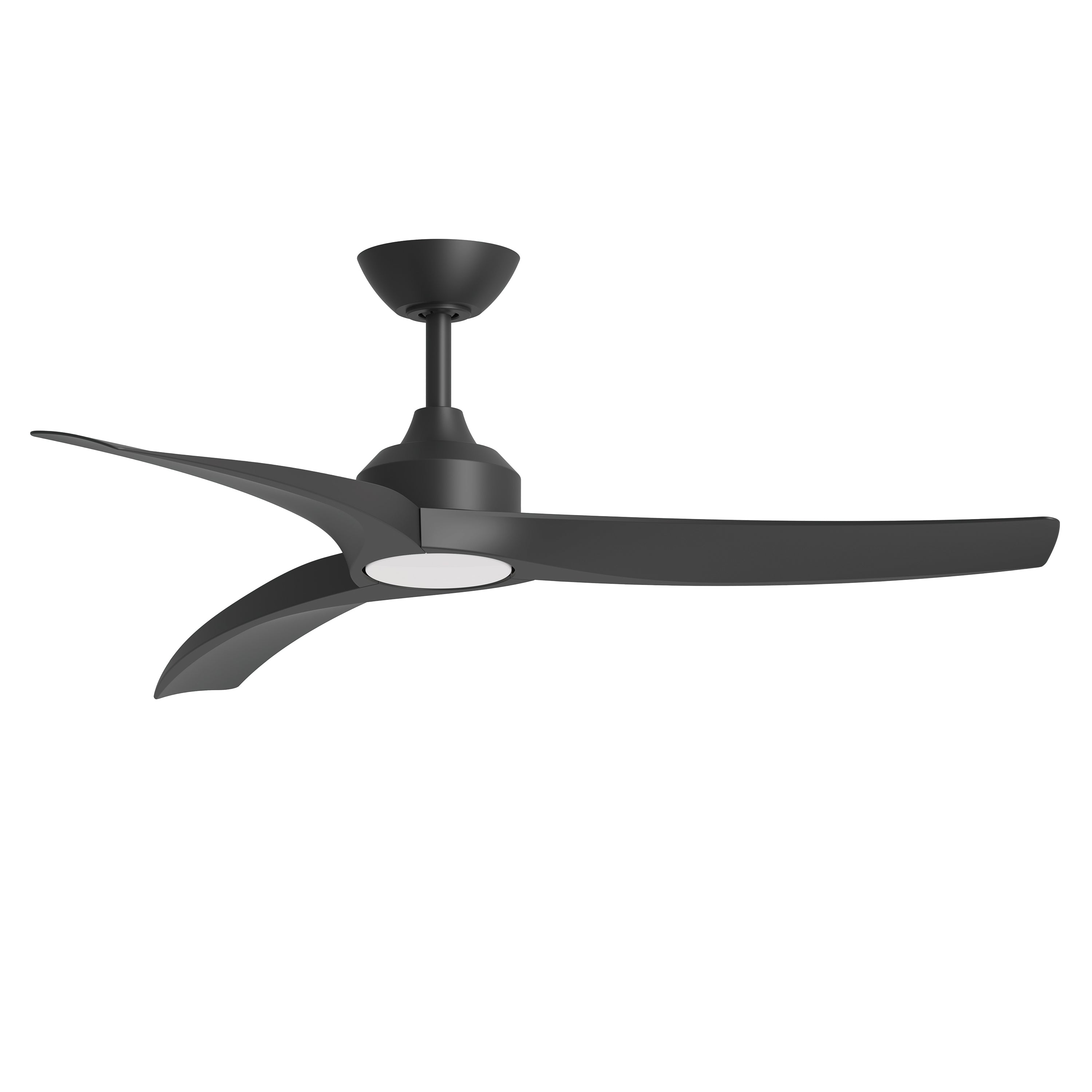 Luminaire extérieur Maxim Lighting Drifter 88772WTBK 52" Ventilateur  avec LED noire