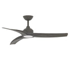 Luminaire extérieur Maxim Lighting 88772WTCHLGWD Drifter 52" Ventilateur  avec LED en bois anthracite/gris
