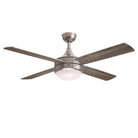 Éclairage Maxim 88784SN Quattro 52" 4 lames Ventilateur  avec LED en nickel satiné