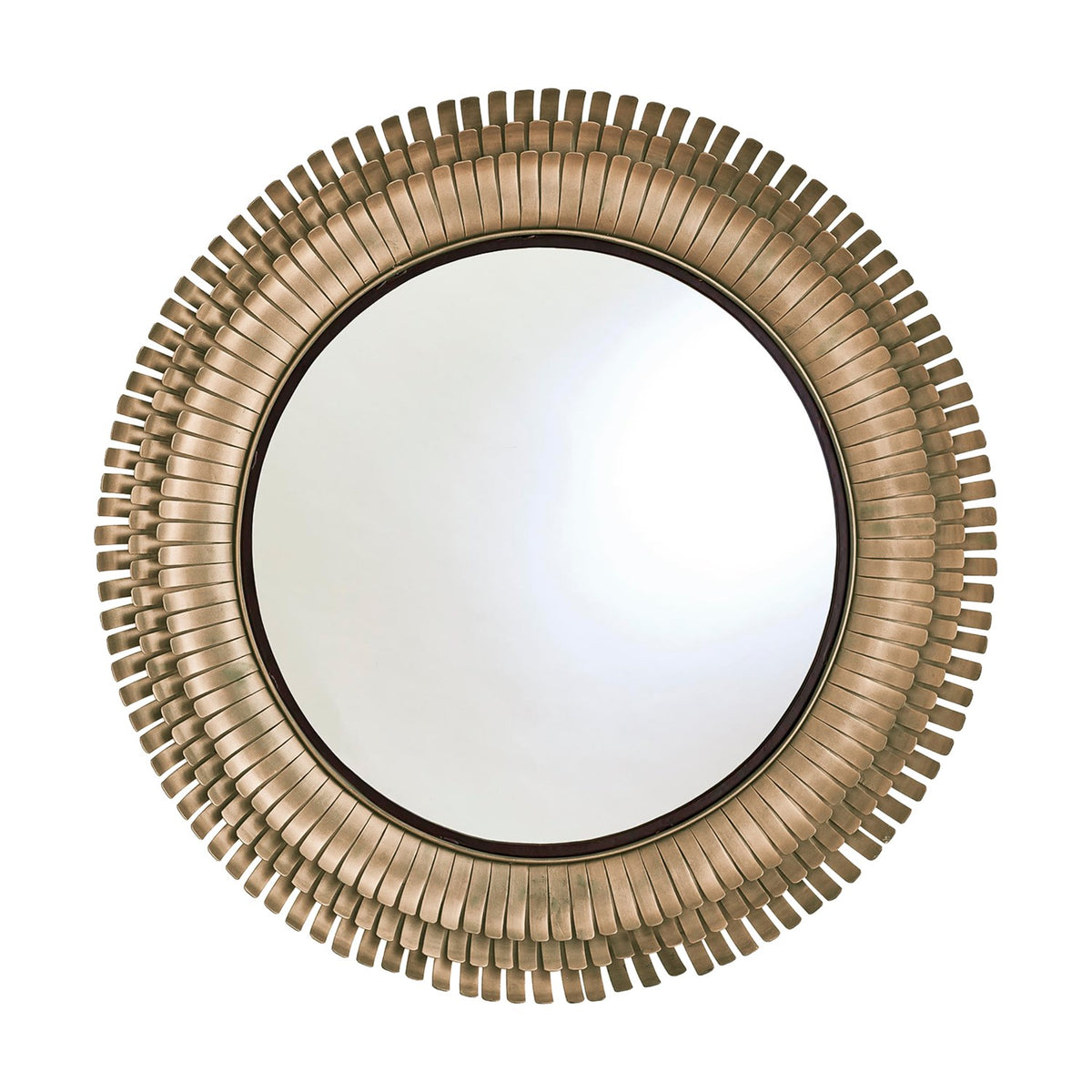 Layered Sunburst Wall Mirror
