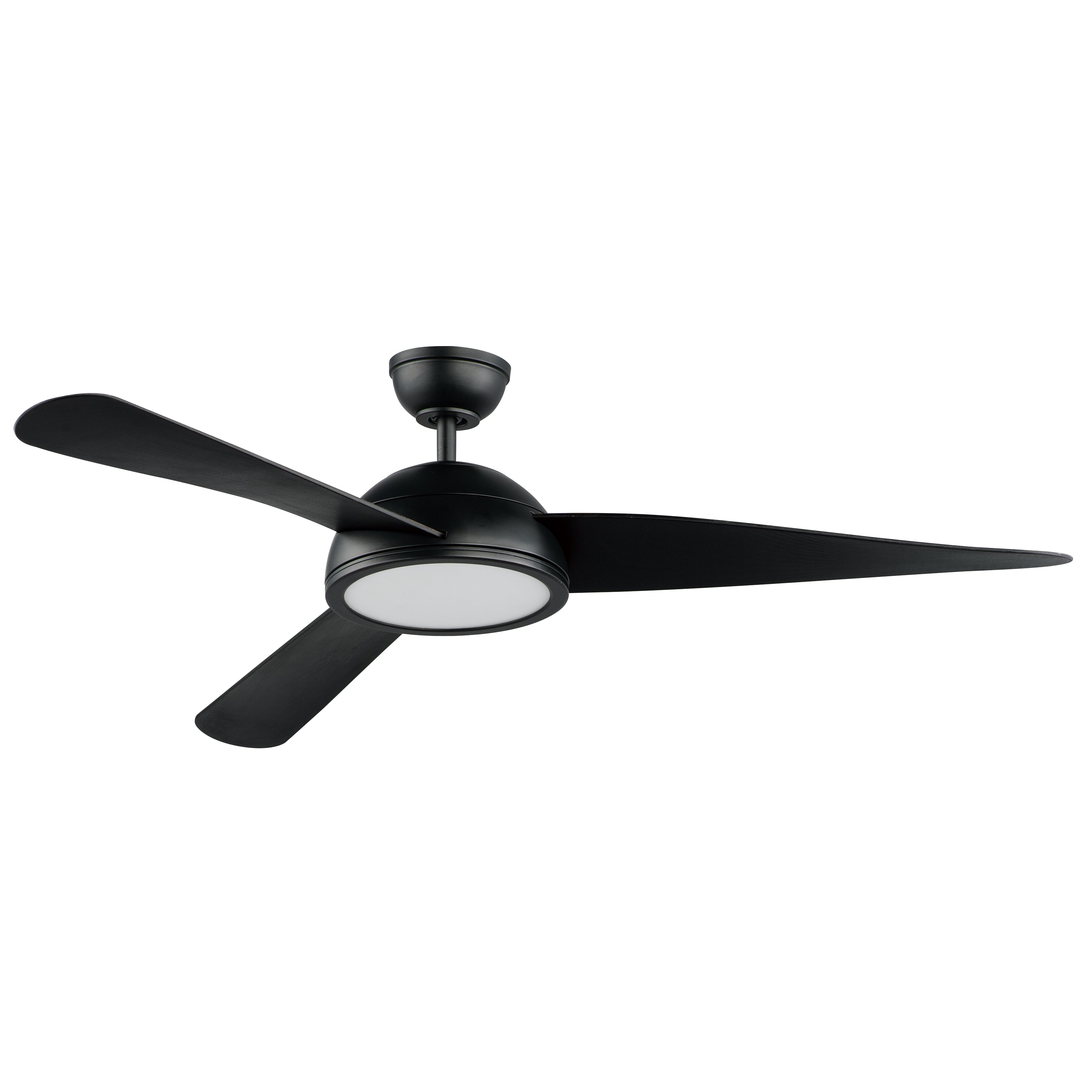 Maxim Lighting 88801BK Cupola 52" LED noire Ventilateur  en noir