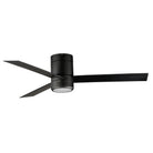 Maxim Lighting 88803BK Tanker 52" 3-Blade Hugger Fan w LED Light Kit in Black