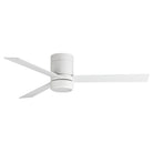 Maxim Lighting 88803MW Tanker 52" 3-Blade Hugger Fan w LED Light Kit in Matte White