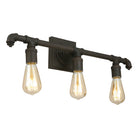 Eglo Canada - 202841A - Three Light Vanity - Wymer - Matte Bronze