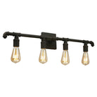 Eglo Canada - 202843A - Four Light Vanity - Wymer - Matte Bronze