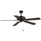 Maxim Lighting 88935BK 52" Super-Max Ceiling Fan in Black