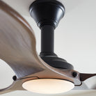 Montreal Luminaire & Quincaillerie 3MNLR56BKD-V1 Plafond minimaliste de 56 pouces Ventilateur 