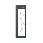 Eurofase 45699-023 Aerie LED Outdoor Wall Sconce in Silver-Black