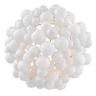 Fredrick Ramond FR41565DA Marabel Verre soufflé à plusieurs niveaux Suspension en laiton vieilli