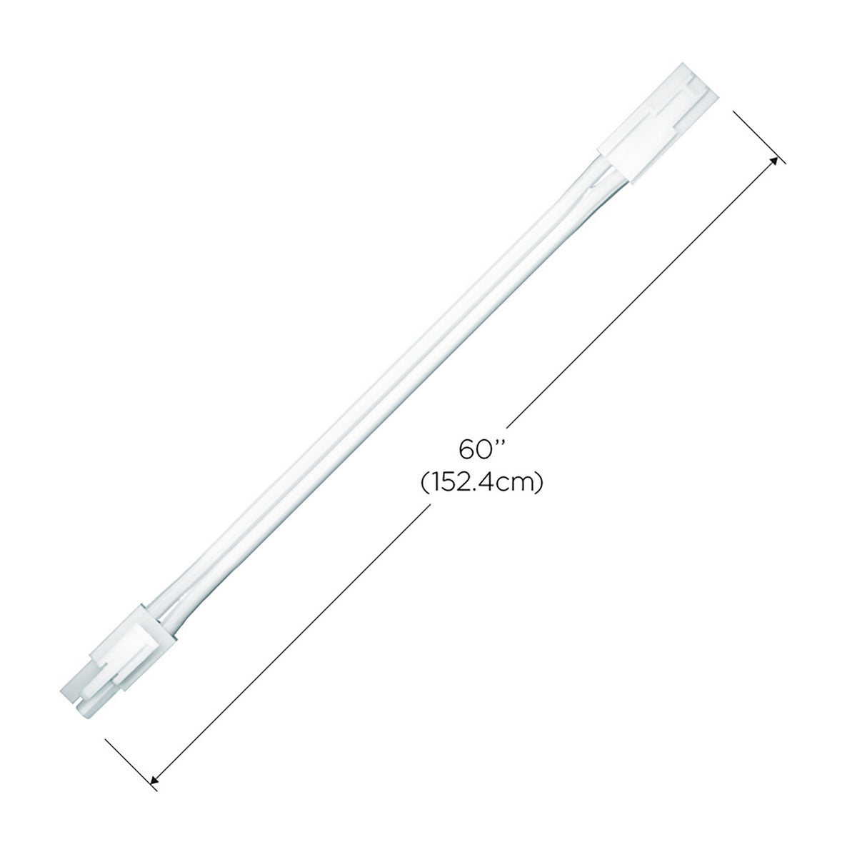 Dals - 6001-E60 - Extension Cord - Power-Led Puck - White