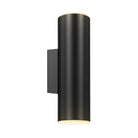 Dals Canada - LEDWALL-A-BK - Applique cylindrique à DEL - Aden - BK
