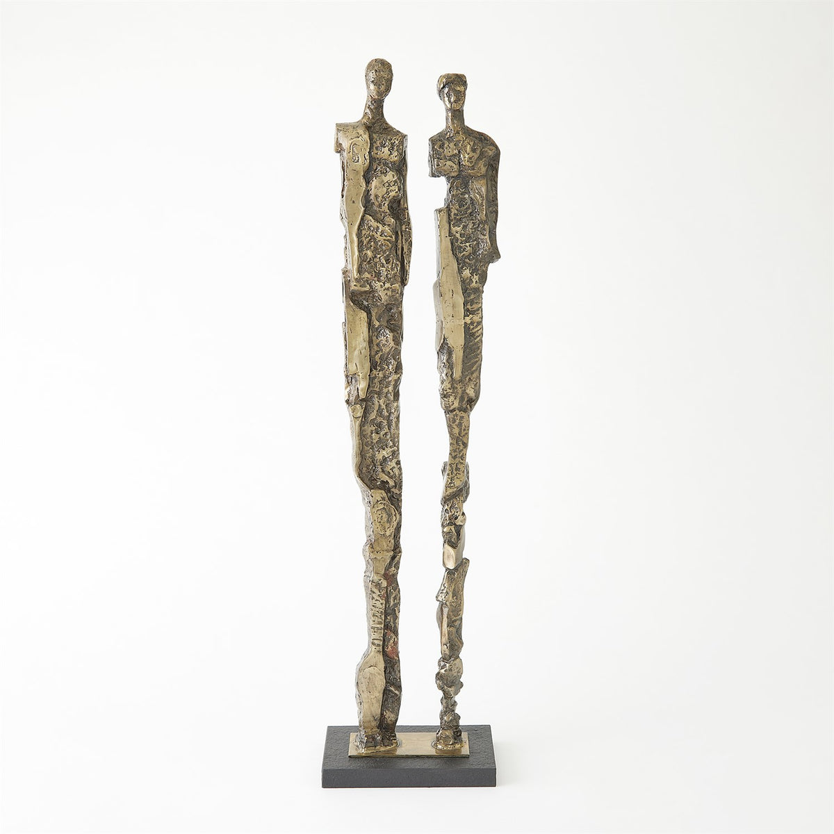 Sculpture de couple abstraite