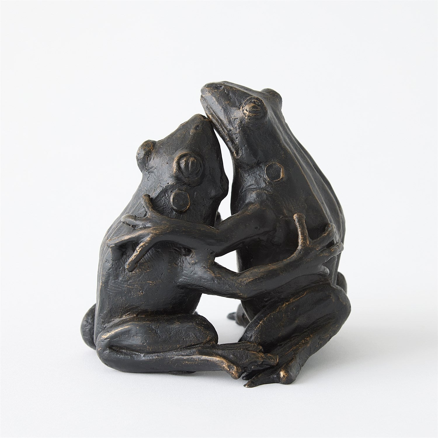 Hugging Frog Sculpture