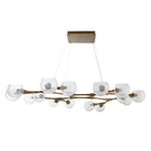 Arteriors 89103 Mahowald Linear Suspension in Antique Brass
