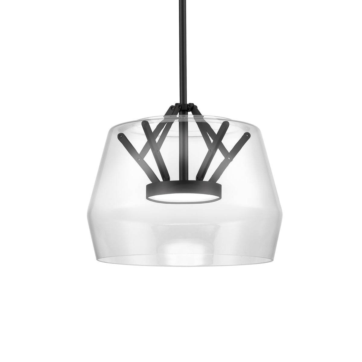 Kuzco Canada - PD61412-CL/BK - LED Pendant - Deco - Clear/Black