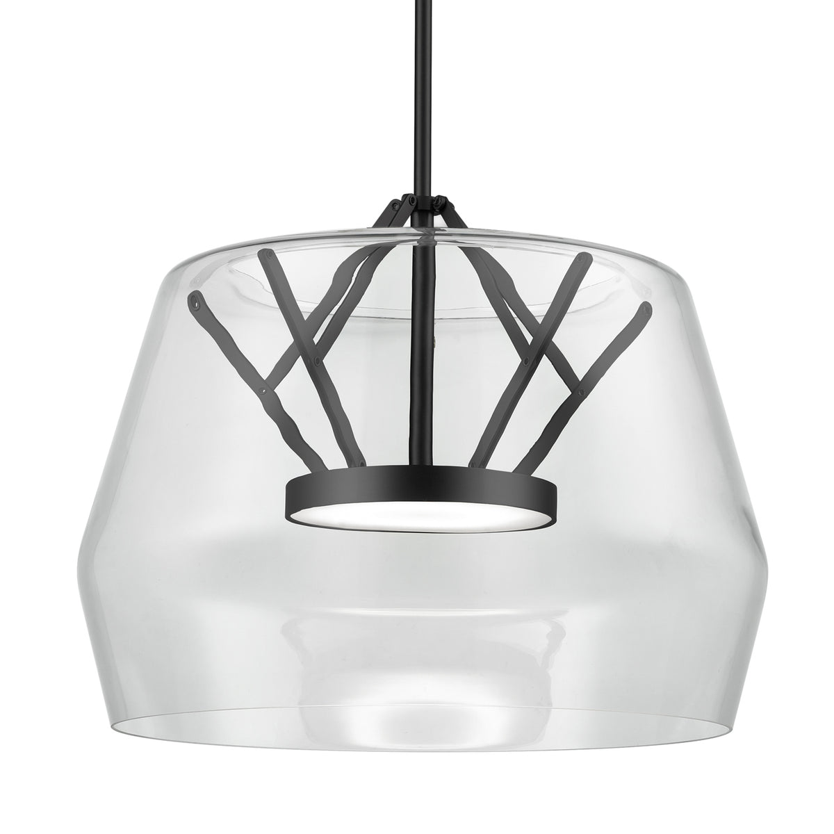 Kuzco Canada - PD61418-CL/BK - LED Pendant - Deco - Clear/Black