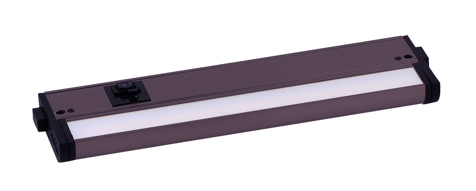 Luminaire sous-meuble LED CounterMax 5K 5K 12" 2700-5000K de Maxim Lighting 89863BZ, finition bronze