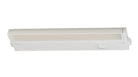 Luminaire LED sous meuble Maxim Lighting CounterMax 5K 12" 2700-5000K blanc (réf. 89863WT)