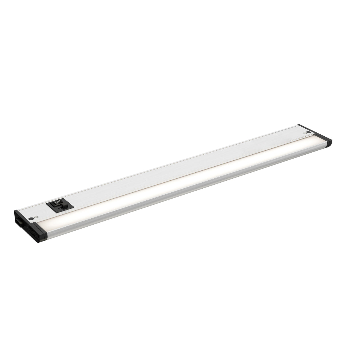 Luminaire sous-meuble LED Maxim Lighting CounterMax 5K 2700-5000K, finition nickel satiné, référence 89865SN.