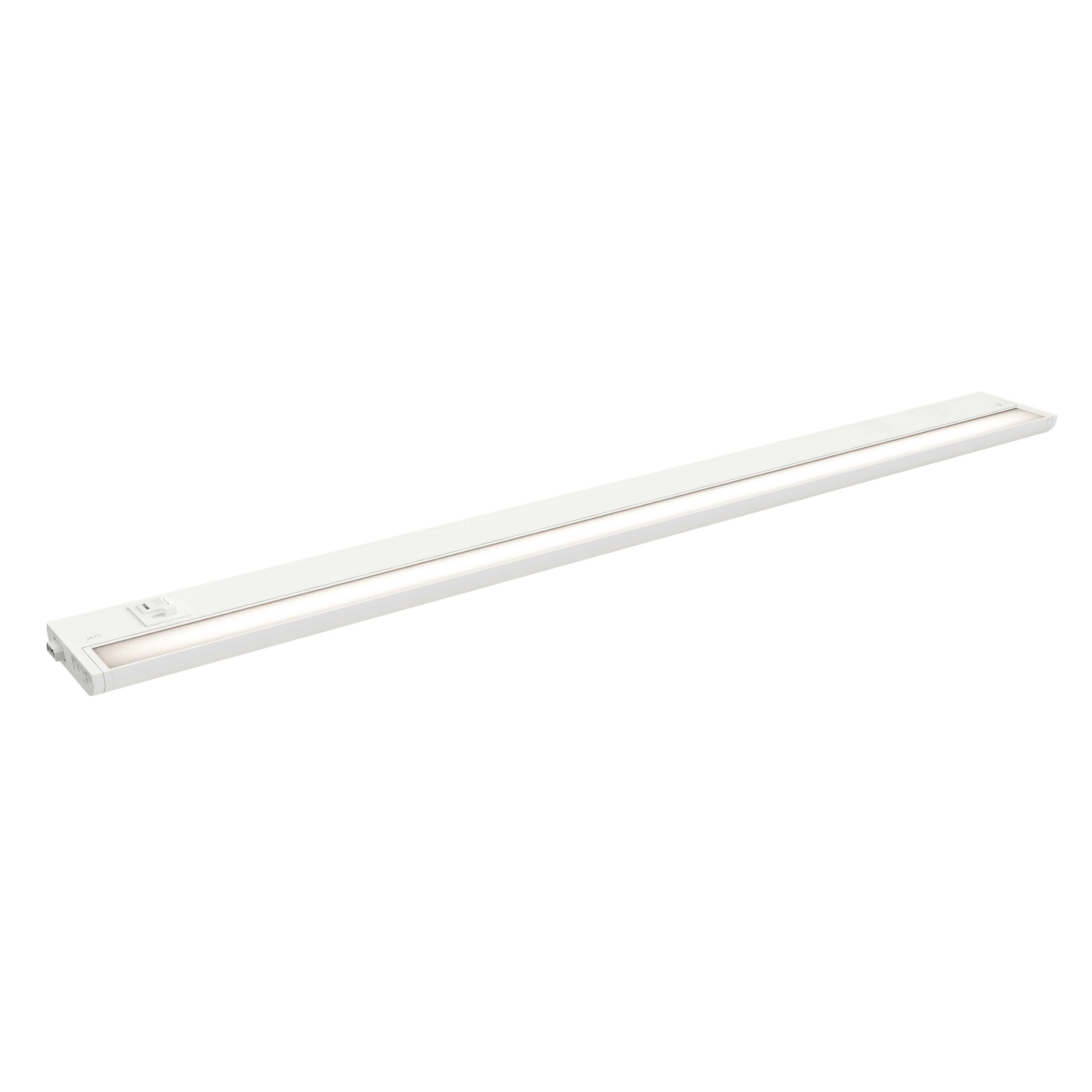 Luminaire sous-meuble LED blanc Maxim Lighting CounterMax 5K 36" (91,4 cm) 2700-5000K (réf. 89867WT), coloris blanc