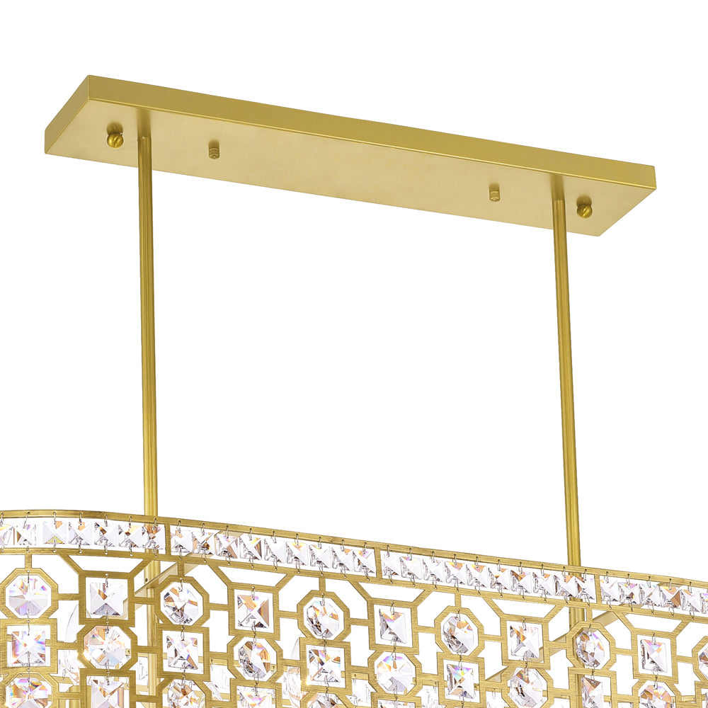 CWI Lighting Canada - 1026P41-8-193 - Eight Light Chandelier - Belinda - Champagne