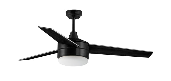 Trio 52" Black Fan LED