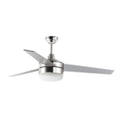 Maxim Lighting 89909FTSNBK Trio 52" Black Fan LED in Satin Nickel / Black