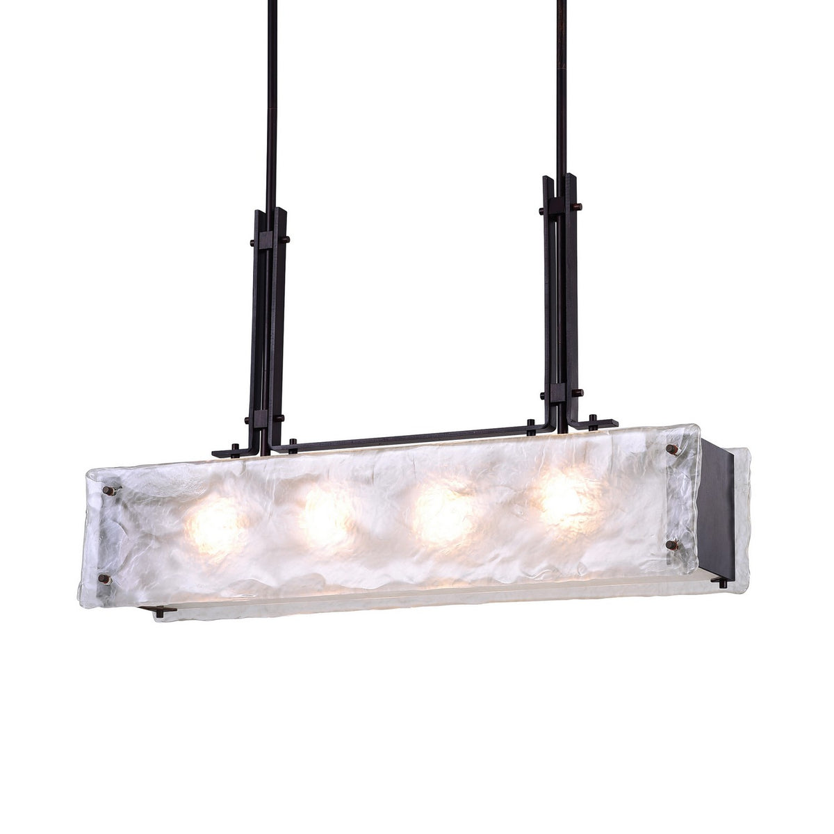 CWI Lighting Canada - 9973P28-4-101 - Four Light Chandelier - Assunta - Black