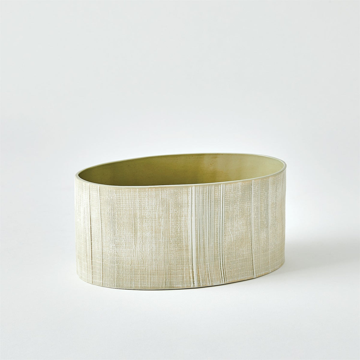 Vases et compote à hachures croisées