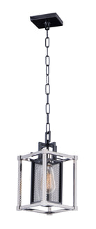 Maxim Lighting 12159BKPN Affiner Suspension en nickel noir/poli