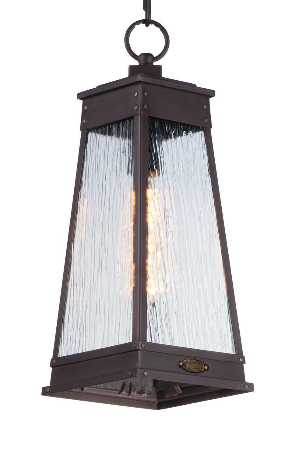 Éclairage extérieur Maxim Lighting 3049RPOLB Schooner Suspension en laiton vieilli