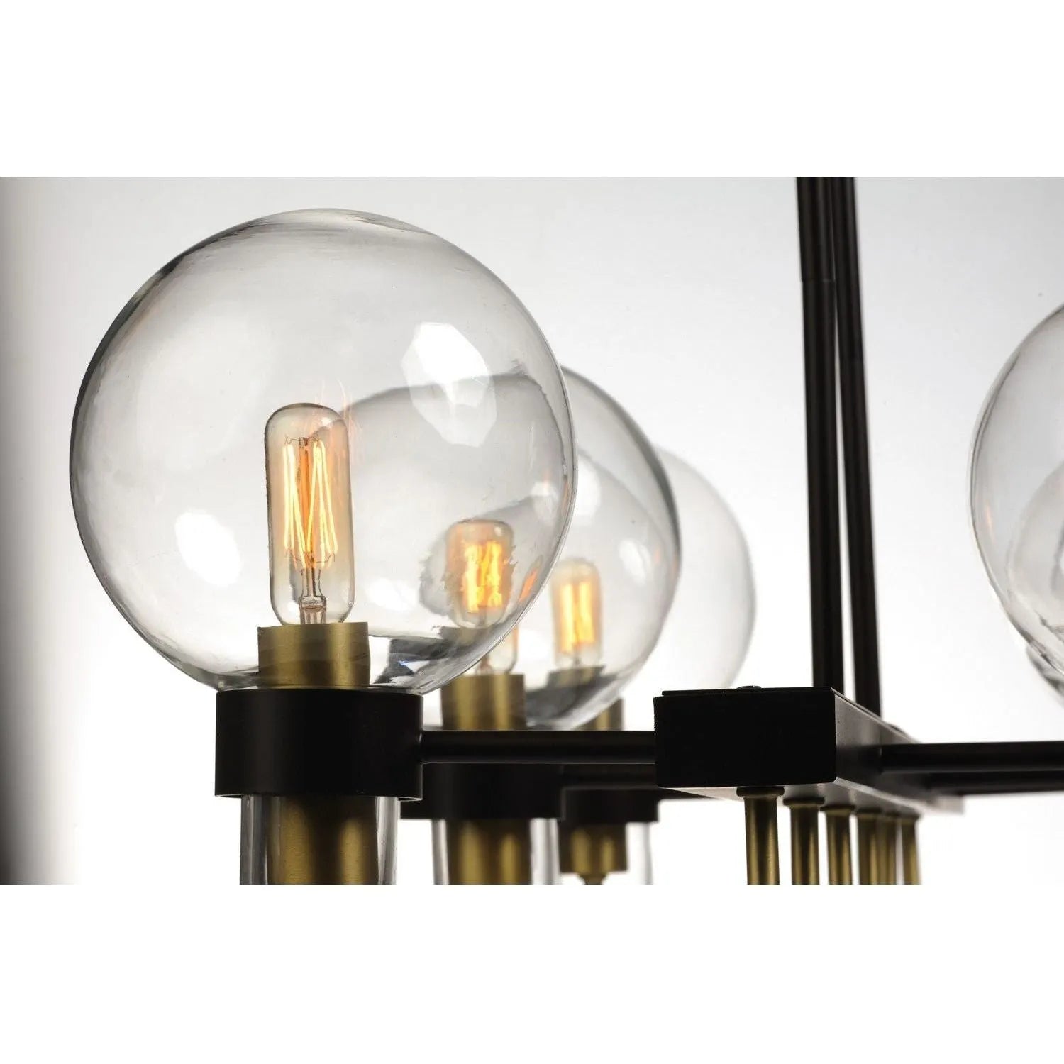 Maxim Lighting - Bauhaus Linear Chandelier - 30519CLBZSBR | Montreal Lighting & Hardware