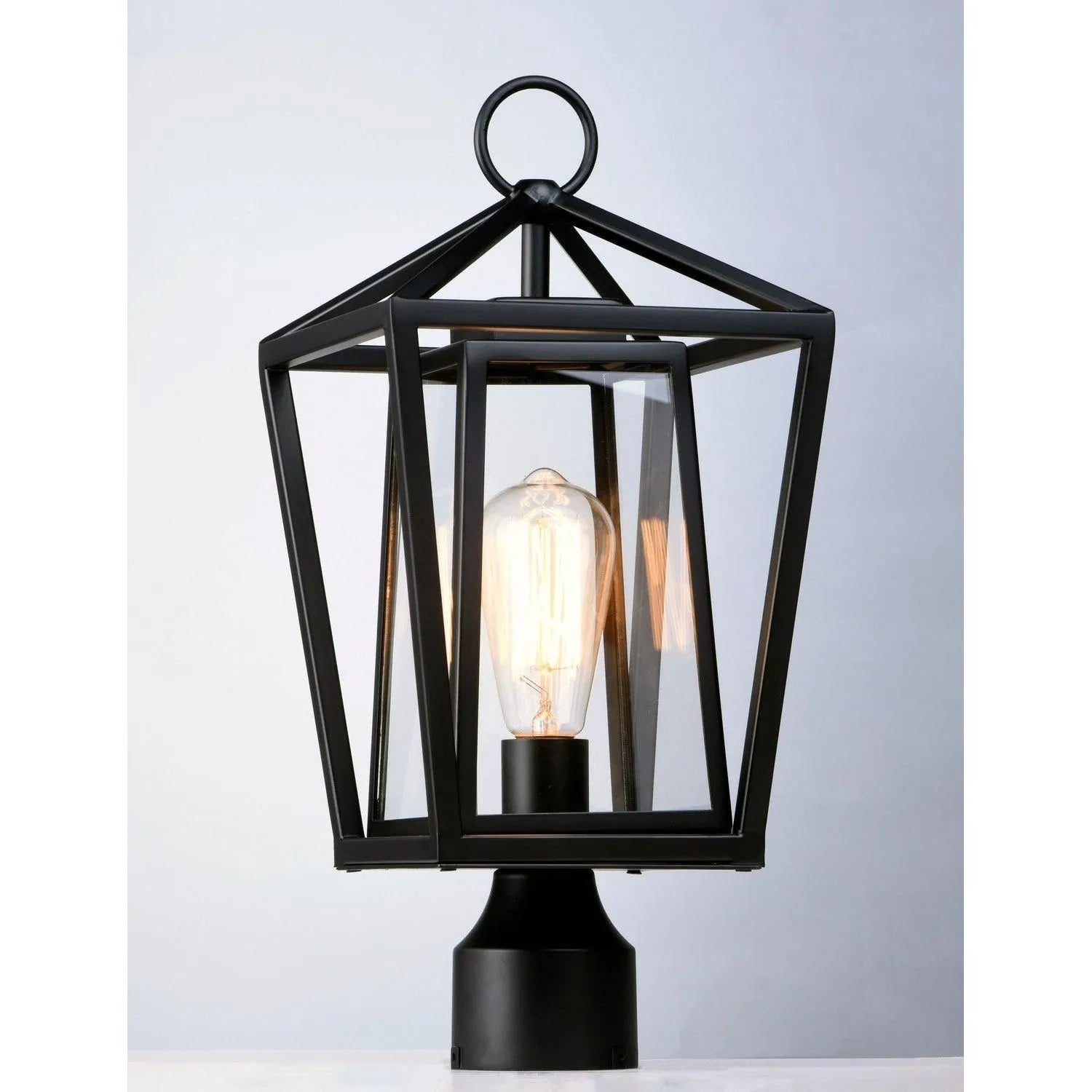 Maxim Lighting - Artisan Outdoor Pole/Post Lantern - 3171CLBK | Montreal Lighting & Hardware