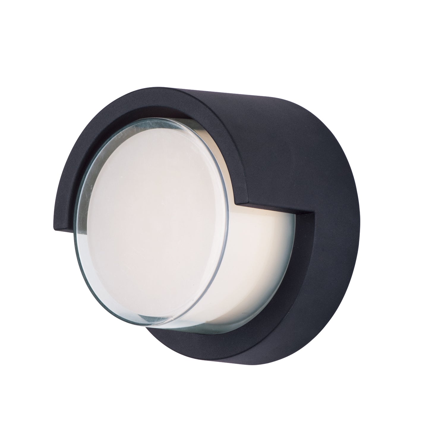 Maxim Lighting 86162BK Eyebrow Outdoor Wall Sconce in Black