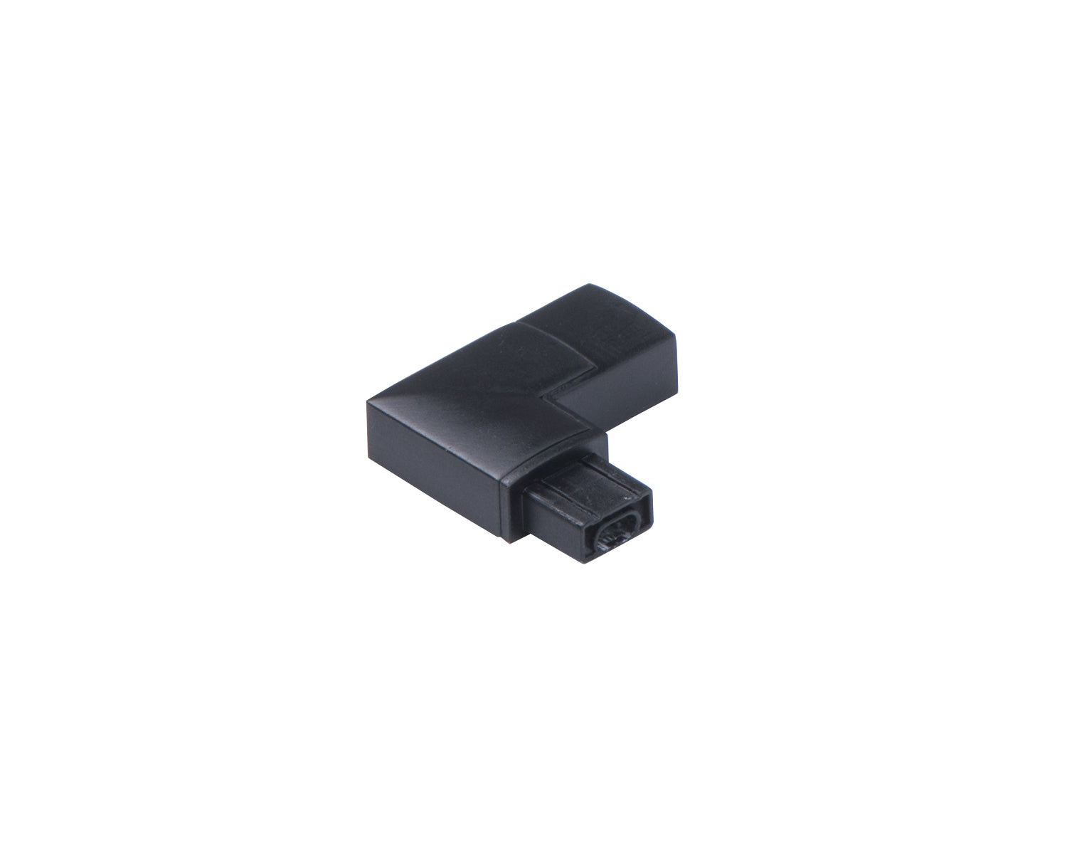 Maxim Lighting 89831BK CounterMax 24V Slim Stick Degree Connector Right in Black