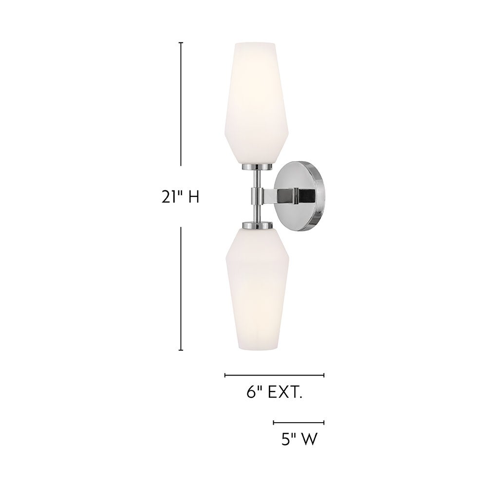 Alouette 85505CM Gio Murale dans Chrome